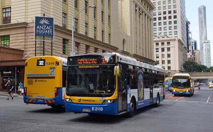 Brisbane Transport Volvo B7RLE Volgren Optimus V2168 & E2118